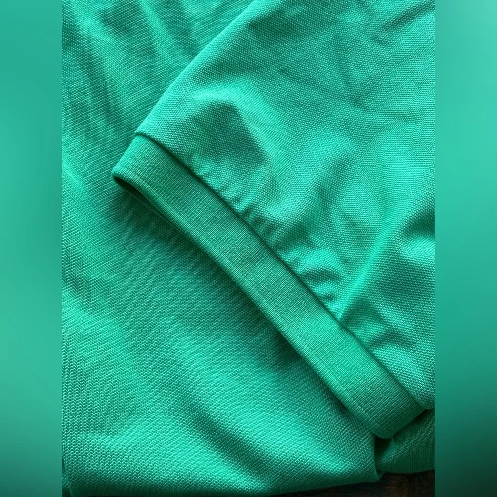 Men's XL Polo Golf Ralph Lauren Performance Shirt Medium Sized Pony Green